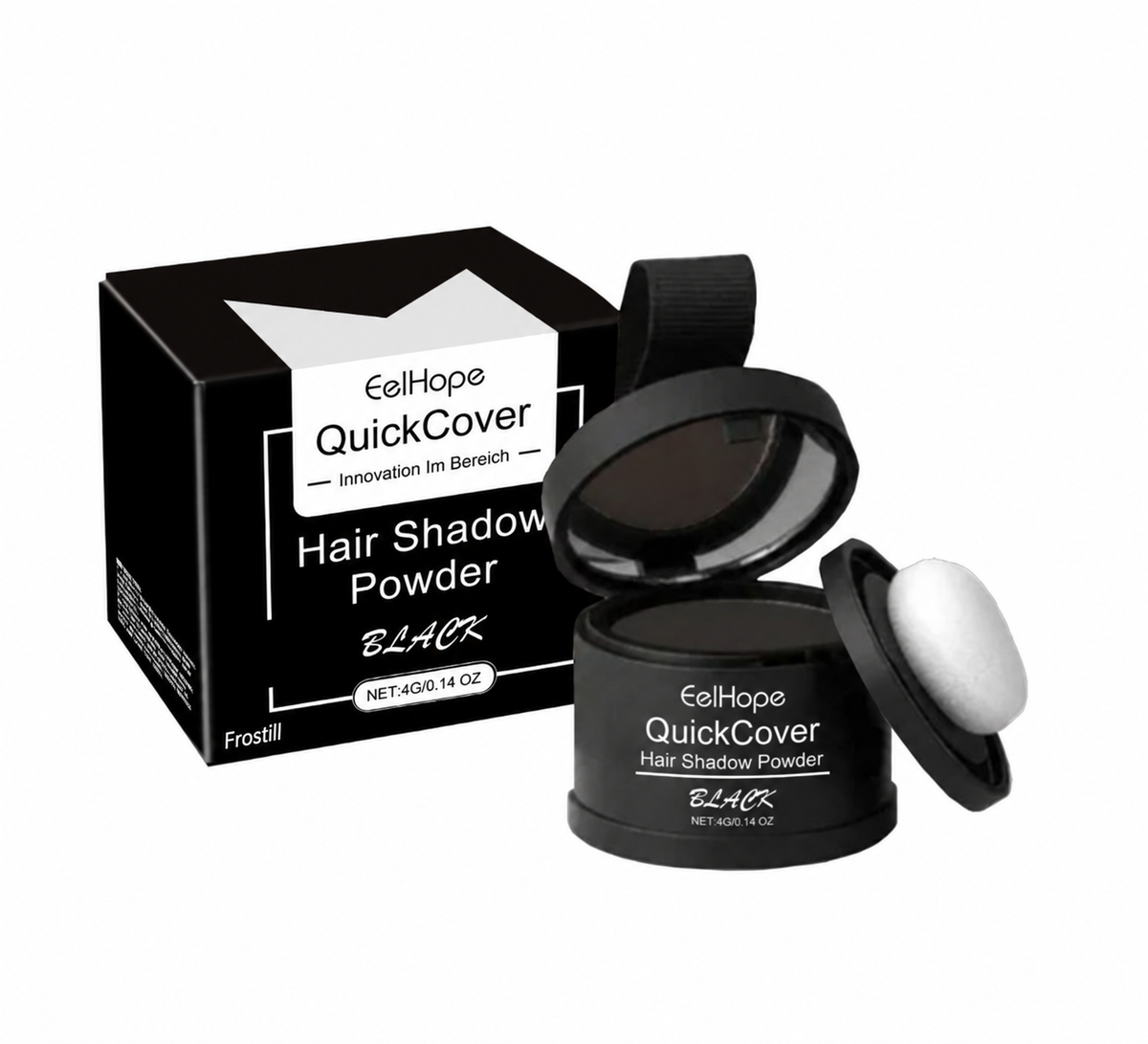 QuickCover Hair Shadow Powder with Frostill mark on box