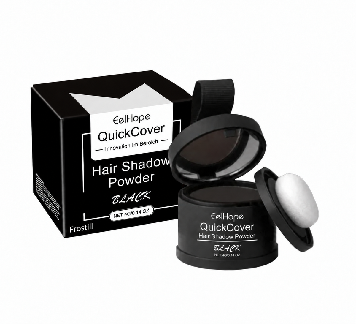 Frostill QuickCover root touch-up powder product